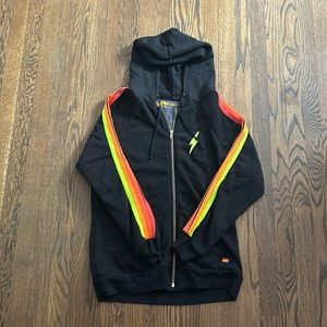 Aviatornation Black Zip-Up